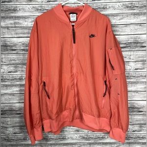 ✔️NWT Nike Tech Pack Salmon Orange Full Zip Jacket - DM6940-827 Large Oversized